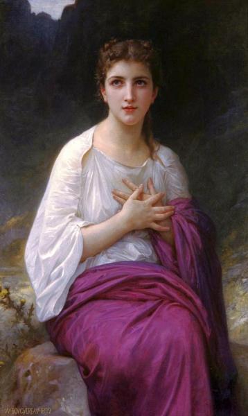 Psyche by William Adolphe Bouguereau
