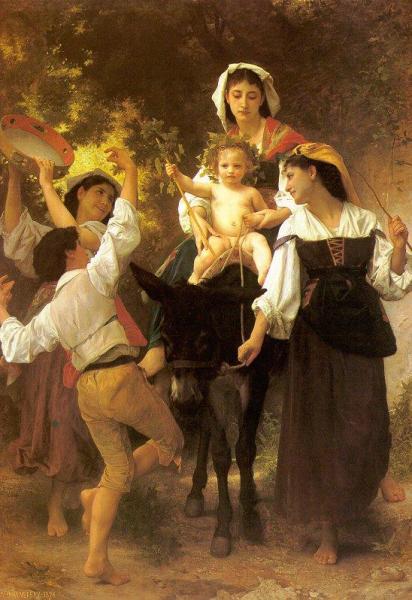 Return From The Harvest by William Adolphe Bouguereau Oil Painting Reproductions