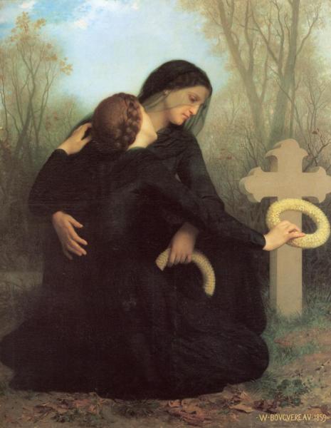 The Day Of The Dead by William Adolphe Bouguereau Oil Painting Reproductions