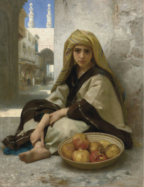 The Pomegranate Seller by William Adolphe Bouguereau