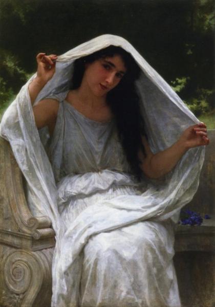 The Veil by William Adolphe Bouguereau