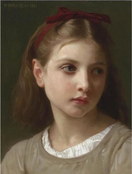 William Adolphe Bouguereau Une Petite Fille