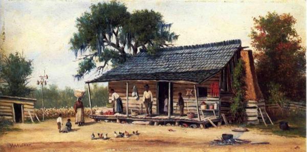 Cabin by William Aiken Walker