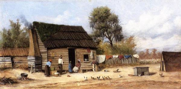 Cabin In The South by William Aiken Walker