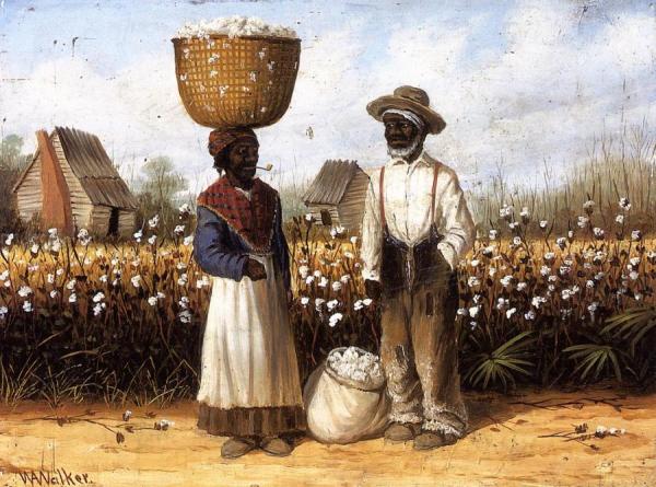 Cotton Pickers by William Aiken Walker