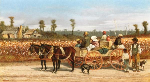 Cotton Pickers by William Aiken Walker Oil Painting Reproductions