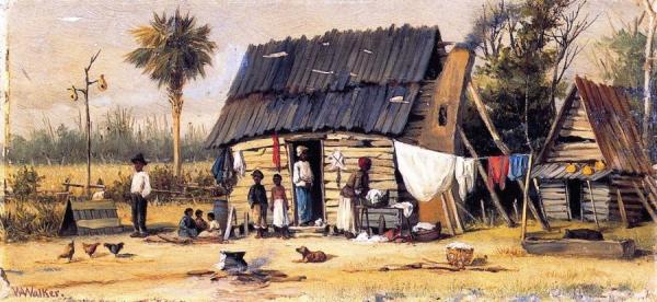 Drying The Wash by William Aiken Walker