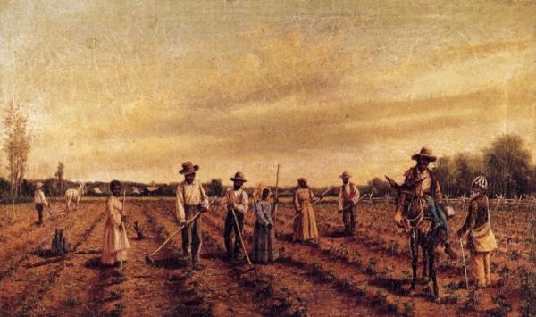 Hoeing Cotton by William Aiken Walker Oil Painting Reproductions