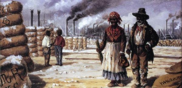 On The Levee (new Orleans) by William Aiken Walker