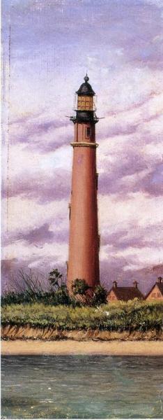 Ponce Park Light House, Florida by William Aiken Walker