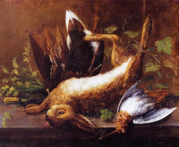 Rabbit, Duck And Snipe by William Aiken Walker