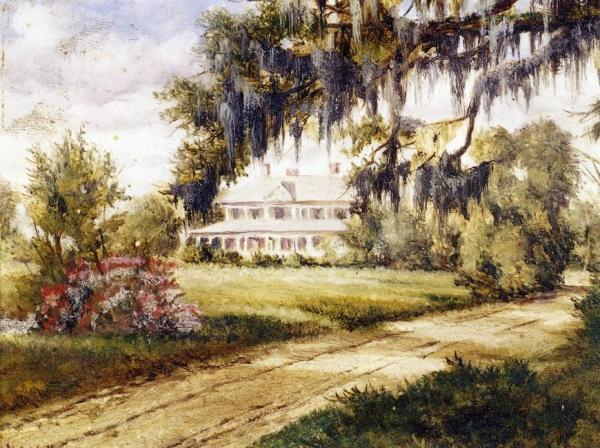 Runnymede On The Ashley River by William Aiken Walker
