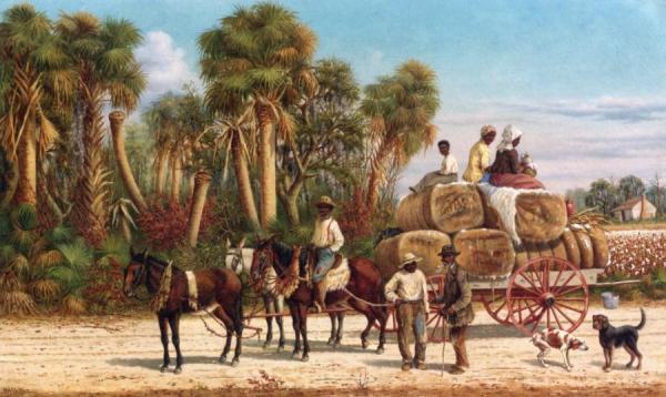 The Cotton Wagon by William Aiken Walker