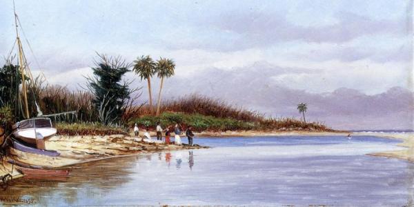 The Cove At Ponce Park by William Aiken Walker