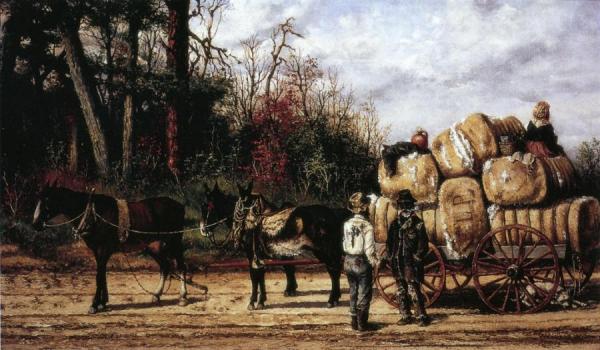 Wagon Scene by William Aiken Walker