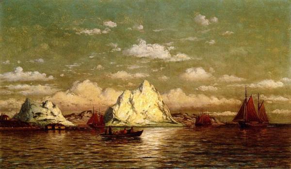 Arctic Harbor by William Bradford