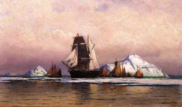 Fishing Fleet Off Labrador by William Bradford