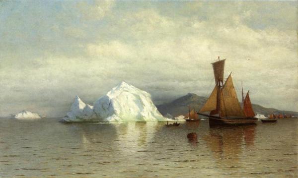 Labrador Fishing Boats Near Cape Charles by William Bradford