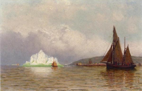 Labrador Fishing Settlement by William Bradford
