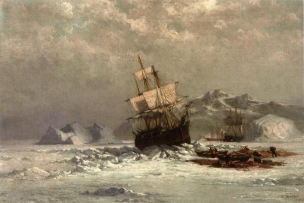 William Bradford Locked In Ice