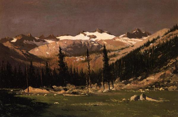 Mount Lyell Above Yosemite by William Bradford