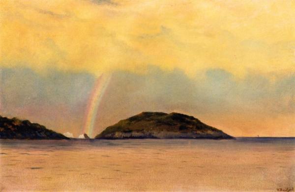Rainbow Over The Arctic by William Bradford