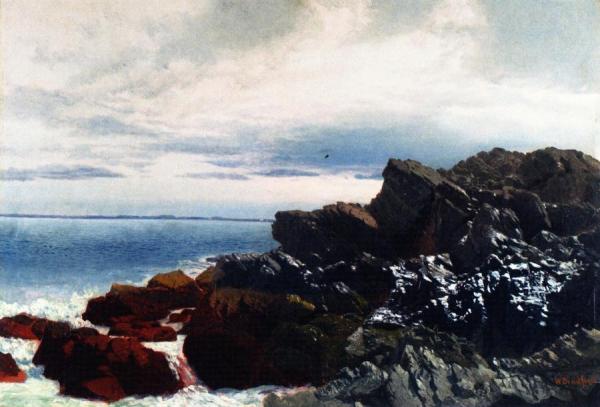 Rocky Shore by William Bradford
