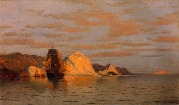 The Ice Blockade On The Labrador Coast by William Bradford