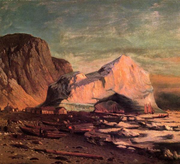 William Bradford The Ice Gate Of Cape St. Michael