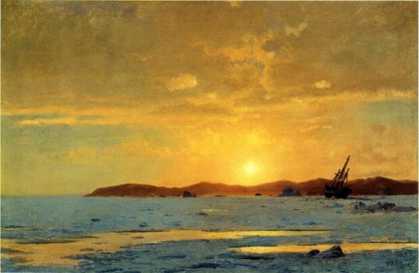 William Bradford The Panther, Icebound