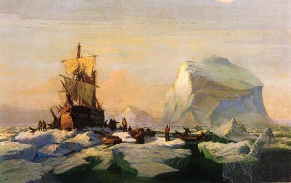 William Bradford Trapped In The Ice