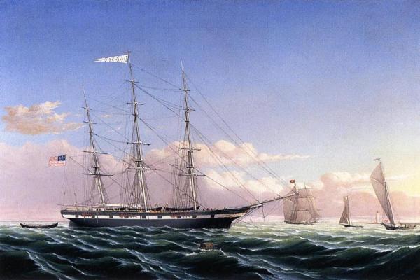 Whaleship 'jireh Swift' Of New Bedford by William Bradford