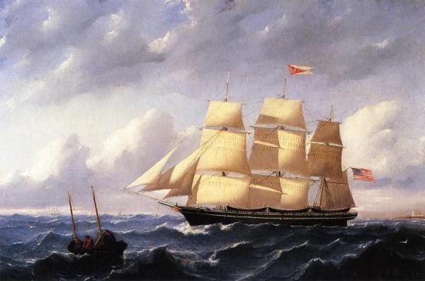William Bradford Whaleship 'twilight' Of New Bedford
