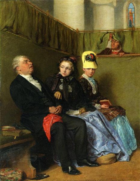 The Inspiring Sermon by William Bromley