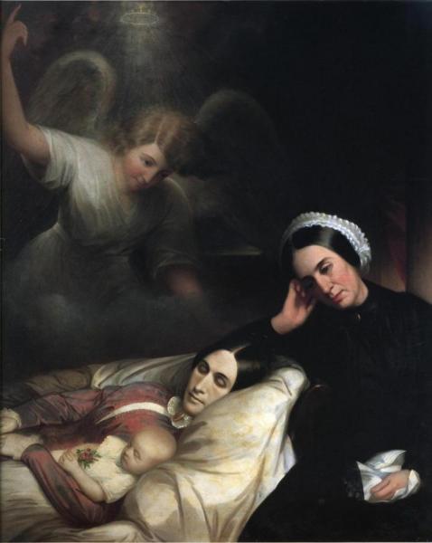 Mrs. John Bell Carter by William Browning Cooper Oil Painting Reproductions