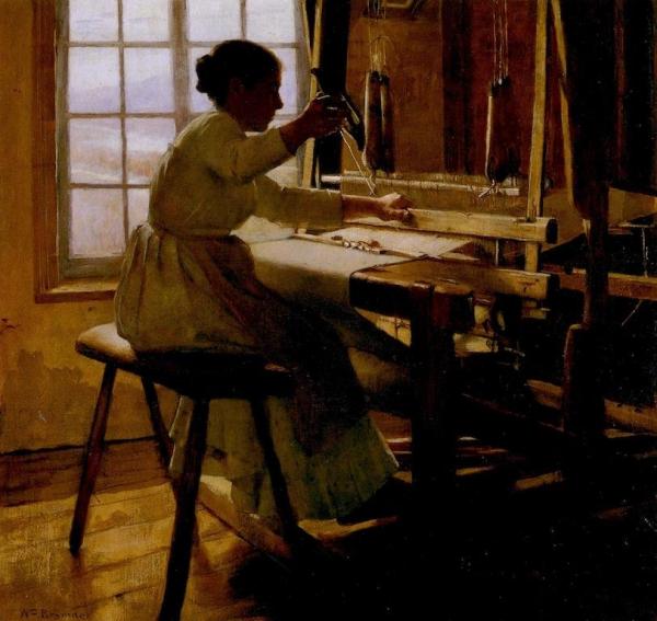 The Weaver by William Brymner