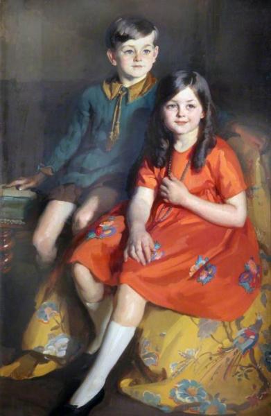 Eileen And Harry Chrimes by William Charles Penn