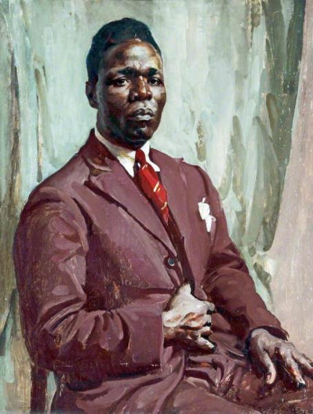 William Charles Penn Half-length Portrait Of A Black Man