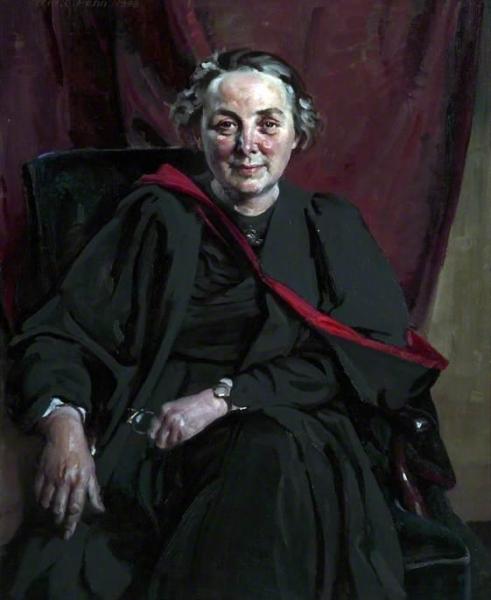 Hilda Constance Allen, Principal Of Liverpool Hope University by William Charles Penn Oil Painting Reproductions