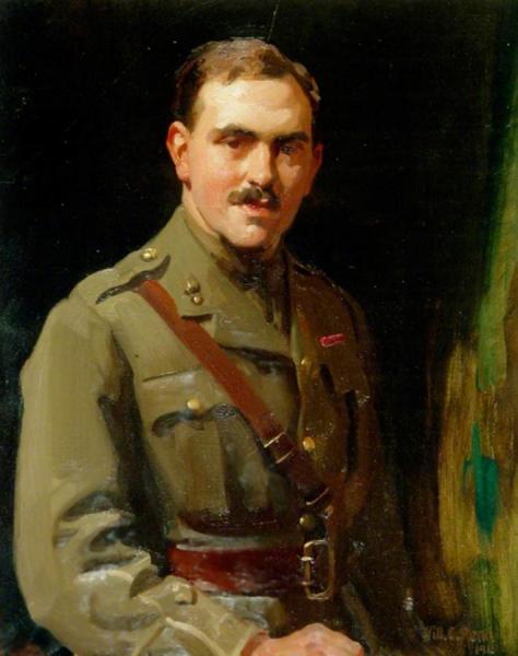 Major F. H. Johnson, Vc by William Charles Penn