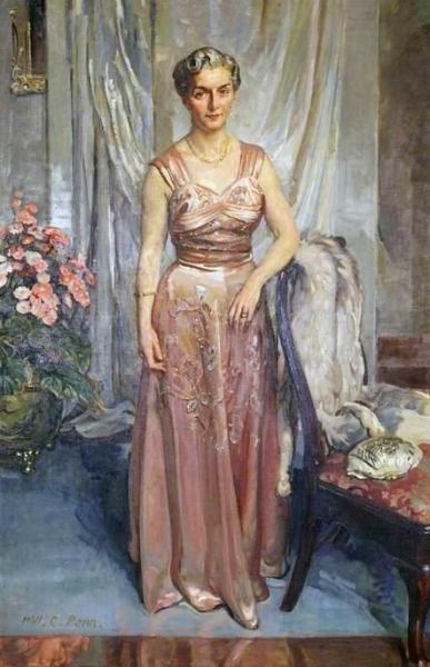 Mrs W. Leslie Tyson by William Charles Penn Oil Painting Reproductions