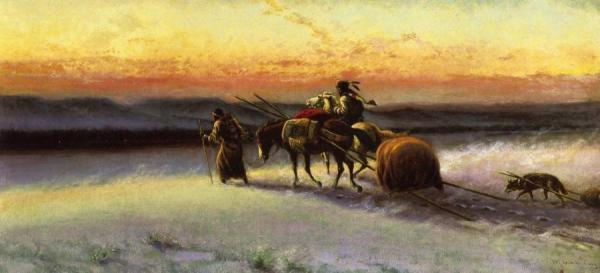 The Travois by William De La Montagne Cary