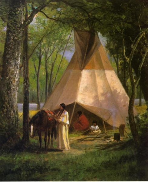The Wigwam by William De La Montagne Cary
