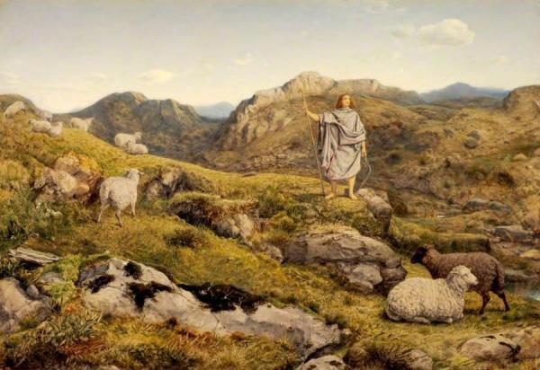 William Dyce David In The Wilderness