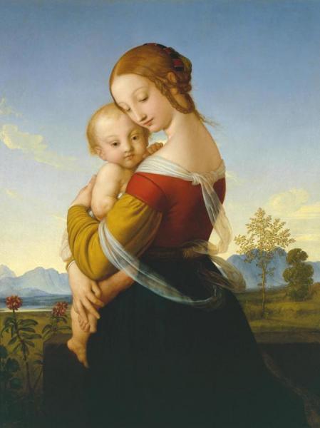 William Dyce Madonna And Child