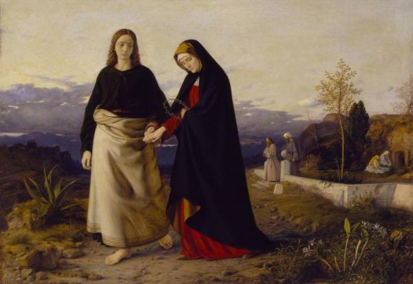 William Dyce St John Leading Home His Adopted Mother