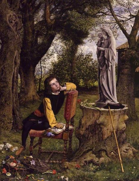 William Dyce Titian Preparing To Make His First Essay In Colouring