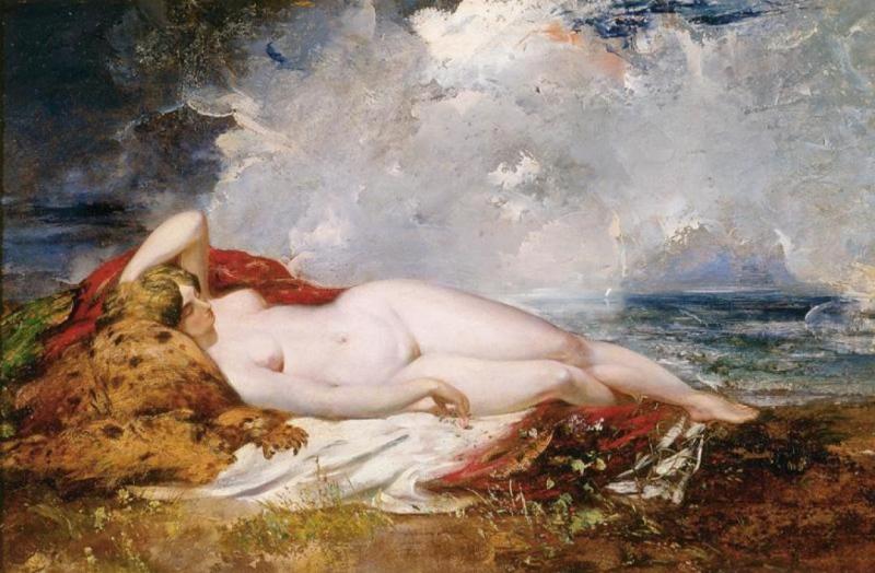 Daydreams by William Etty Oil Painting Reproductions