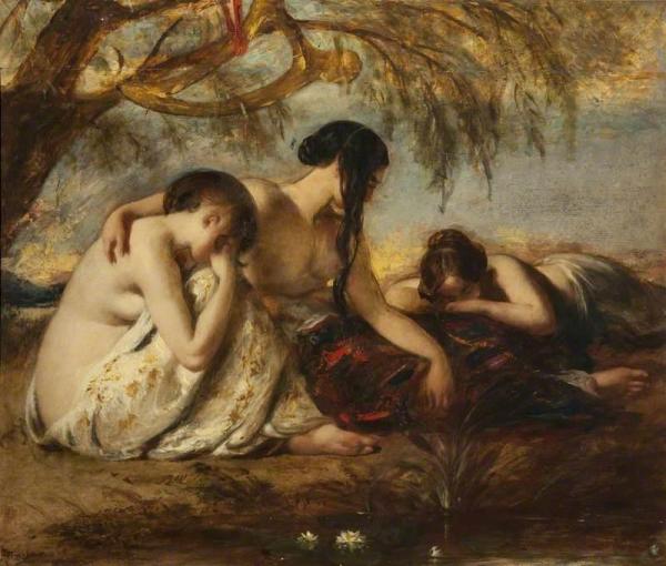By The Waters Of Babylon We Sat Down And Wept by William Etty