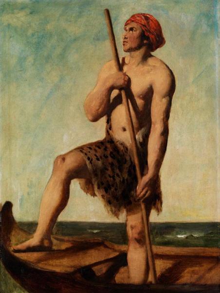 Egyptian Rower by William Etty
